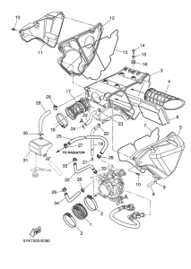 MT03 Впускная система