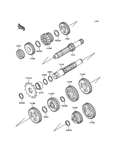 KX65 Трансмиссия
