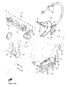SR500 Масляный насос