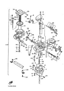XT600Z Двигатель и крепление