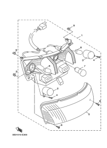 XF50 ﾃｰﾙﾗｲﾄ