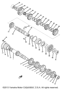TZ750D Трансмиссия