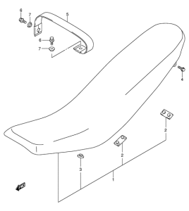 DR-Z400 Пружина