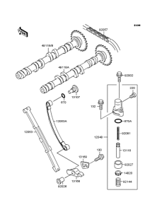 ZR250 Распредвал