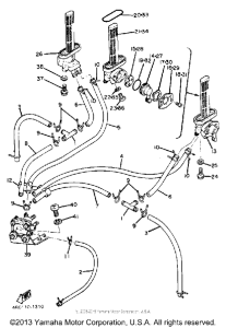 XJ1100 Fuel cock piping