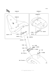 VN1700 Сиденье