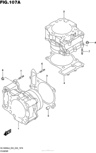 DL1000 (ABS) Цилиндры