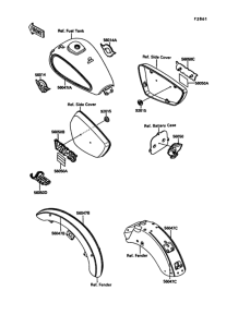 VN1500 Наклейки