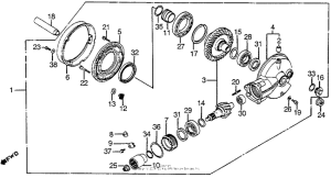 VF1100S Редуктор