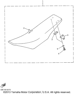 WR426FN Сиденье