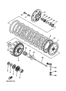 WR250Z Бендикс