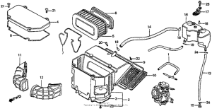 VF700F Воздушный фильтр