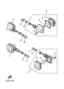TW200 ﾌﾗﾂｼﾔﾗｲﾄ 1