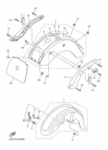 XVS400 フエンダ 1