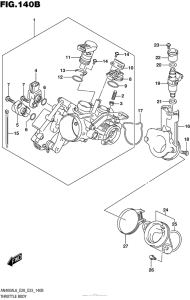AN400 (ABS) Throttle Body (An400Zal6 E28)