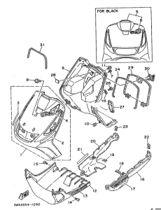 CR50Z Ветровое стекло