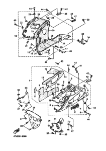 YZF600R Cowling comp