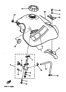 DT200U DT200UW Tank fuel