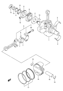 SV1000 Вал коленчатый
