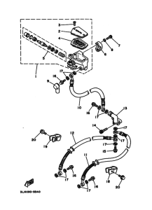  Передний тормозной цилиндр