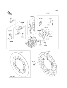  Передний тормоз