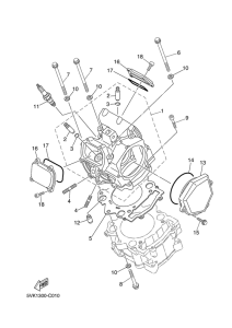  Головка цилиндров