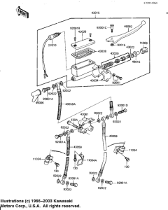  Передний тормозной цилиндр