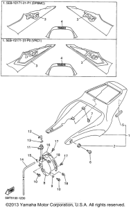 YZF-R6 Боковые обтекатели