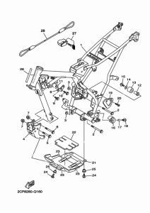 TT-R125LW Рама
