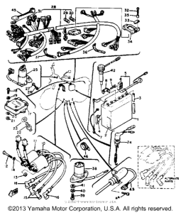 XJ750RH Электрика