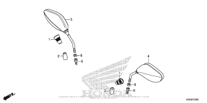PCX150 Зеркало