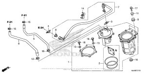 VT750C2B Топливный насос