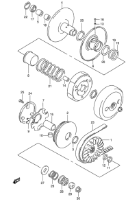 AN125 Трансмиссия