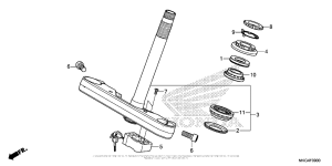 CMX500 Траверса нижняя