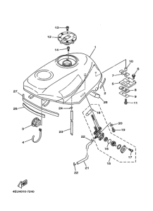 TZR50 ﾌﾕｴﾙﾀﾝｸ