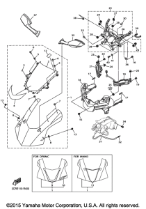 YZF-R1 Обтекатель 1