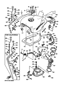 XV1700PC XV17PC XV17PCR Tank fuel