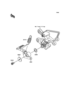 BR250 ブレーキペダル
