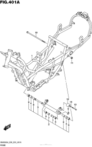 AN400 (ABS) Рама