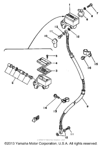 SRX250TC Главный тормозной цилиндр
