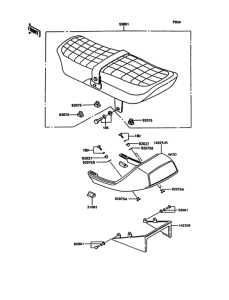 KH125 Сиденье