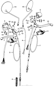 XL70 Kill dimmer switch + handle lever