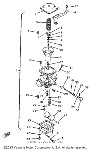 SR250J Карбюратор