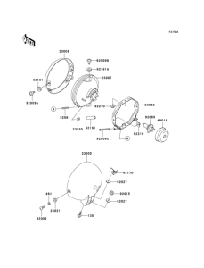 VN800 Headlight(s)(vn800-a7-a9)