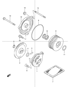 DR250 Маслонасос
