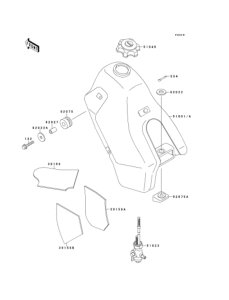  Топливный бак