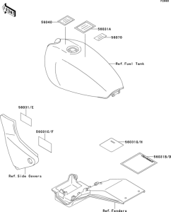 ZR550 Лейбл предостережения