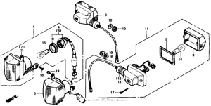  Задний фонарь