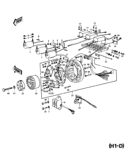 KH500 Ignition / generator / regulator