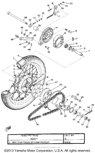 U7E Переднее колесо